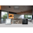 Công Tắc Ổ Cắm CRYSTAL mặt công tắc vuông ABE