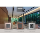 Công Tắc Ổ Cắm TITANIUM  mặt công tắc vuông ABE