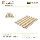 Mã Sóng Nhỏ Cao SVD Gỗ Nhựa Việt ý