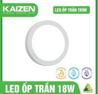 Đèn LED Ốp Trần Kaizen Tròn 18W - N2KZ