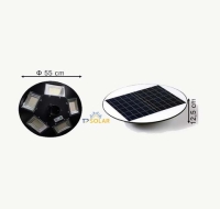 [250W] Đèn UFO Năng Lượng Mặt Trời TP Solar TP-U250 Chiếu Sáng 360 Độ
