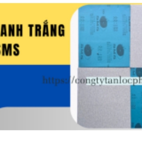 Giấy Nhám Xanh Trắng SMS AA 120 - 400