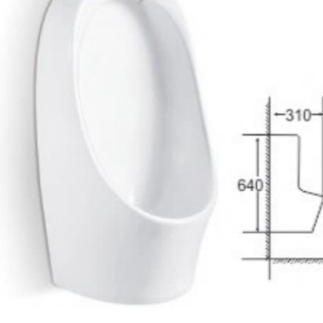 Bồn tiểu nam cao cấp Kassani Thái Lan cao cấp KS - 6610 