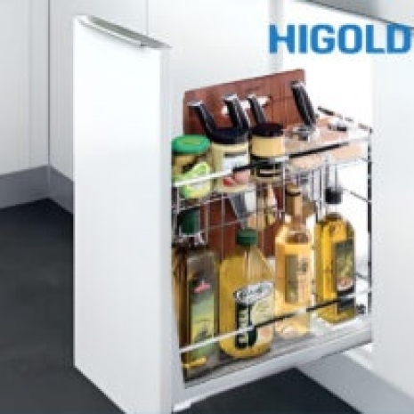 Kệ gia vị dụng cụ diamond giảm chấn inox 304 306034 300MM – HIGOLD