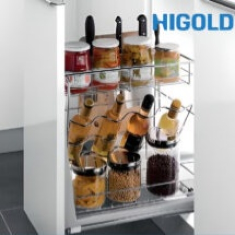 Kệ đựng gia vị ray giảm chấn inox 304 306051 450MM – HIGOLD