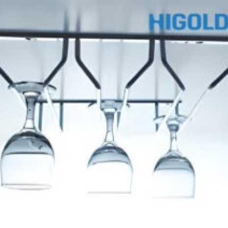 Kệ treo ly ba inox 304 412032 – HIGOLD