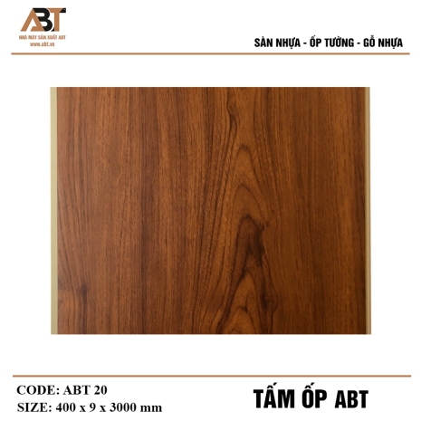 Tấm ốp tường nhựa ABT – NANO 20 - 3 mét dài - NK