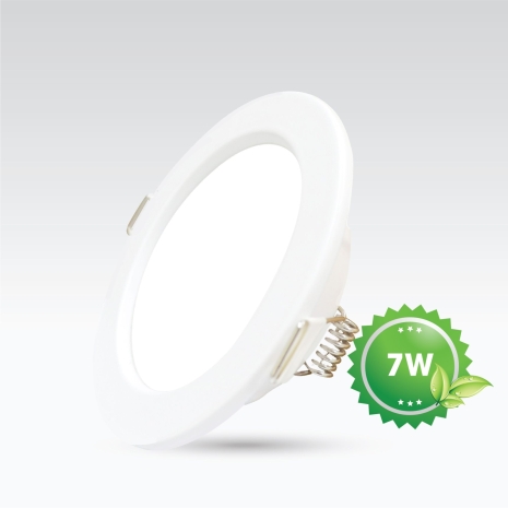 Downlight Đèn Led Downlight 7W Đế liền Ánh sáng trắng Vianco