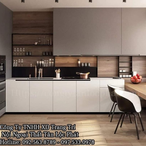 Tủ Bếp Cao Cấp Hiện Đại Giá Rẻ
