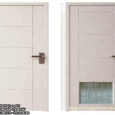 Cửa Gỗ Công Nghiệp HDF, MDF 06 Cao Cấp