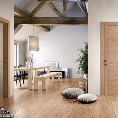 Cửa Gỗ Công Nghiệp HDF, MDF 031 Hiện Đại giá rẻ 