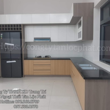 Tủ Bếp Hiện Đại Cao Cấp Công Trình Hoàn Thiện Suối Rao Châu Đức Bà Rịa - Vũng Tàu