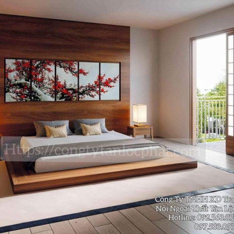 Giường Ngủ Hiện Đại Cao Cấp Mẫu Mới Nhất 010