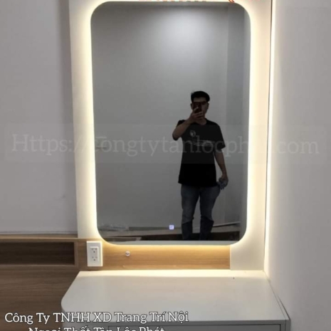 Gương Đèn LED Cảm Ứng 3 Màu Cao Cấp Giá Rẻ Chất Lượng 006