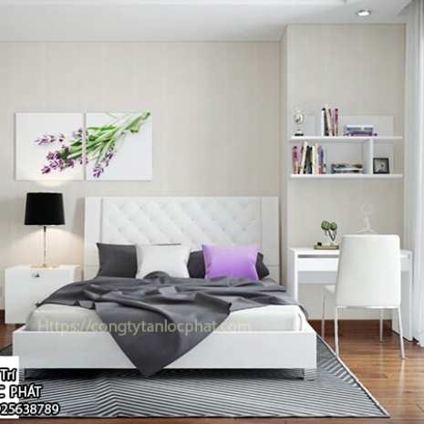 Giường ngủ MDF cao Cấp 4 Bà Rịa Vũng Tàu