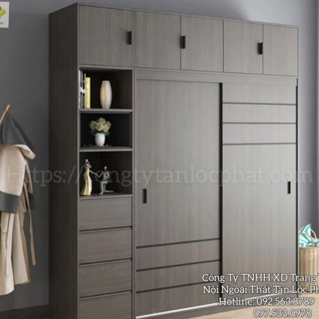 Tủ Quần Áo Mẫu Mới Nhất Hiện Đại 017