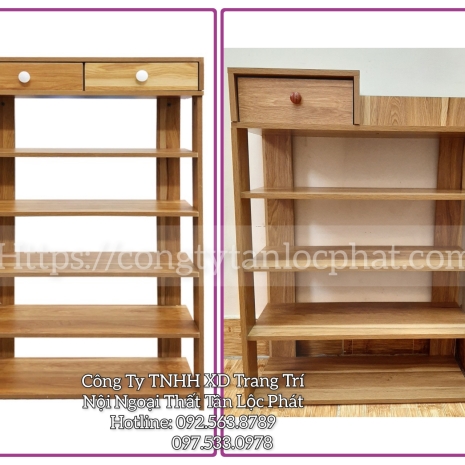 Kệ Gỗ tầng Giày Dép 06 Hiện Đại Cao Cấp