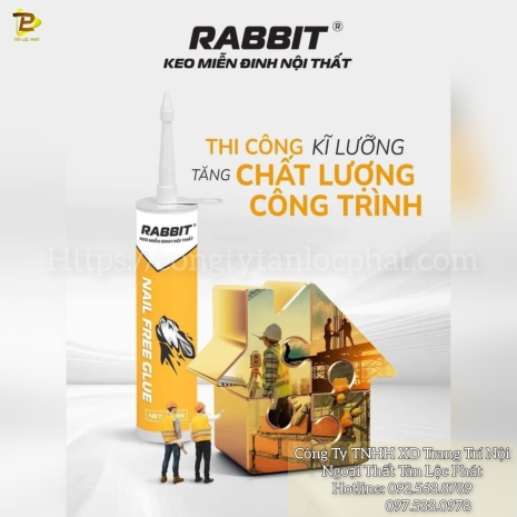KEO Miễn Đinh Nội Thất RABBIT Cao Cấp  Uy Tín Chất Lượng 002