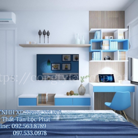 🏘️ Thiết Kế Phòng Ngủ BÉ TRAI  Mẫu 003 Theo Phong Cách Hiện Đại Mới Nhất