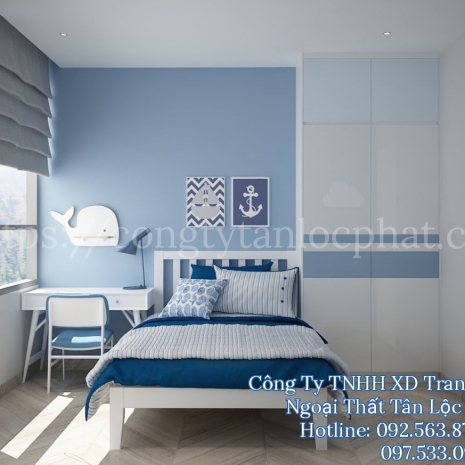 🏘️ Thiết Kế Phòng Ngủ BÉ TRAI  Mẫu 004 Theo Phong Cách Hiện Đại Mới Nhất