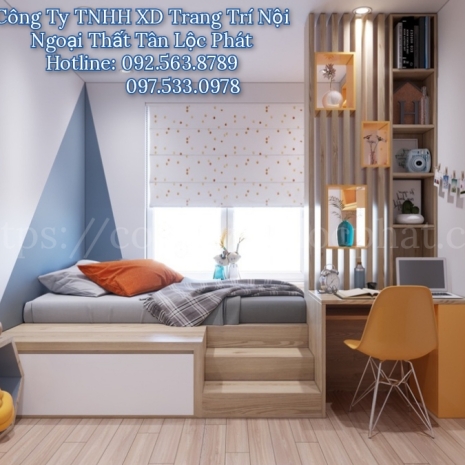 🏘️ Thiết Kế Phòng Ngủ BÉ TRAI  Mẫu 007 Theo Phong Cách Hiện Đại Mới Nhất 