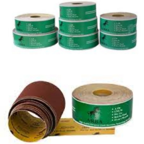 Vải lòng màu vàng ARBA  Khổ 10cm  ( 10cm x 45.7m)