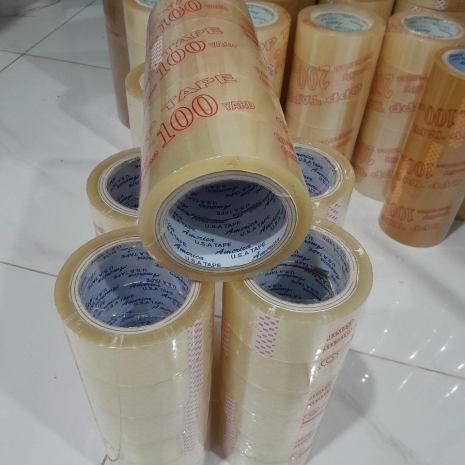 Băng keo trong/ đục 100 YA 1kg - 48mm- 50MIC