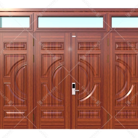 Cửa thép vân gỗ KG-42.01.01-3TK