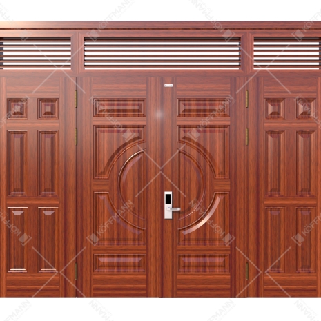 Cửa thép vân gỗ KG-42.01.04-3NC