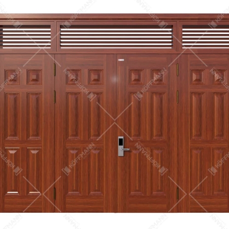 Cửa thép vân gỗ KG-42.04.04-3NC