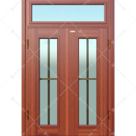 Cửa sổ thép vân gỗ 1 cánh KS-22.K-1TK