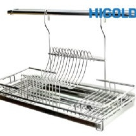 Kệ chén 1 tầng + khay MD1358 650MM – HIGOLD