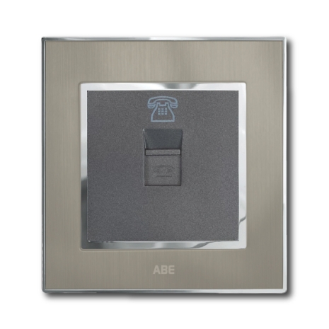 Ổ cắm điện thoại Satin S1B-DT