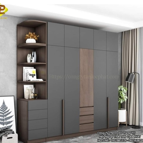 Tủ Quần Áo MDF Cao Cấp 