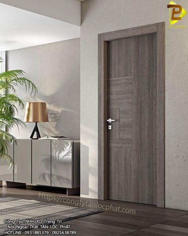 Cửa Gỗ Công Nghiệp HDF, MDF 030 Hiện Đại giá rẻ 