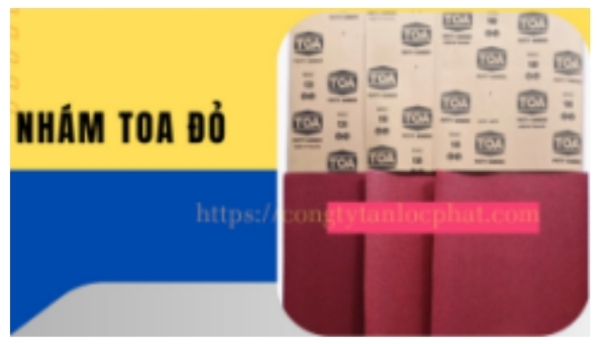 Nhám Toa Đỏ AA 100 - 240 Tờ